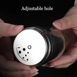 Pepper Shaker with Adjustable Holes