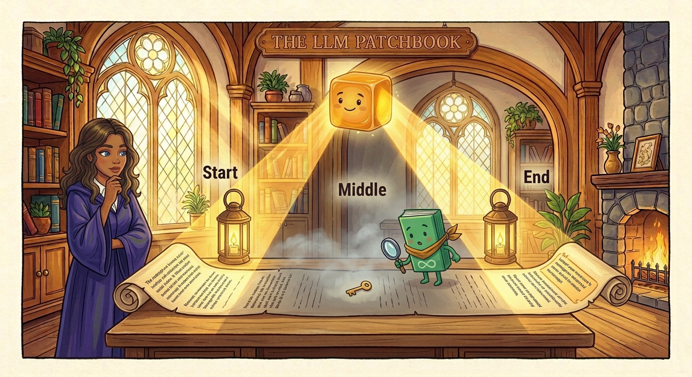 Lost in the Middle: The U-Shaped Attention Spotlight